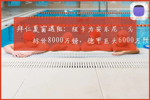 拜仁夏窗遇阻：纽卡为安东尼·戈登标价8000万镑，德甲巨头6000万预算能否破局？最新谈判进展解析